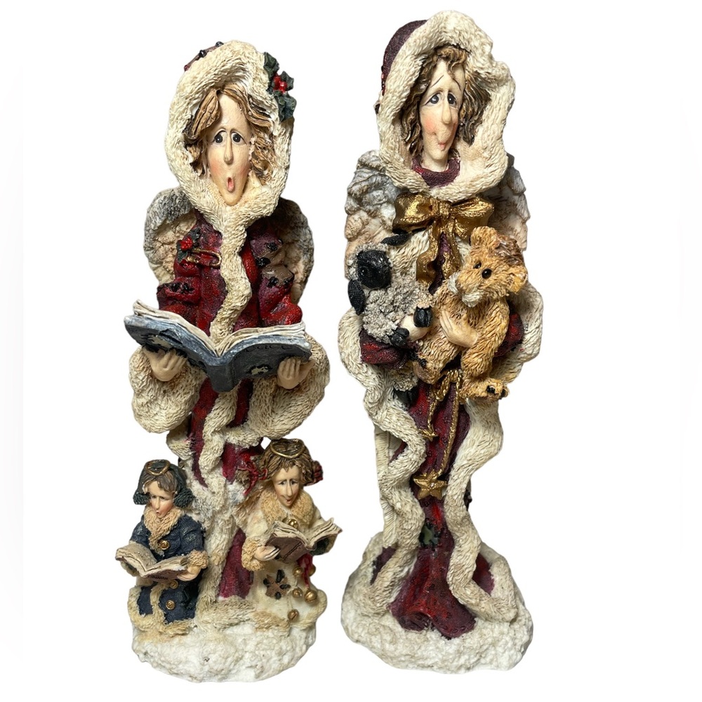Boyds Bears Folkstone Choir Angels-Seraphina Jacob Rachael, Abigail Peaceable